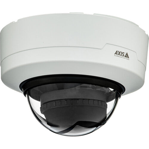 Axis Communications P3265-LV 2MP HD Network Dome Security Camera with Night Vision, 3.4-8.9mm Varifocal Lens - Indoor/Outdoor Surveillance for Home, Office & Business Security