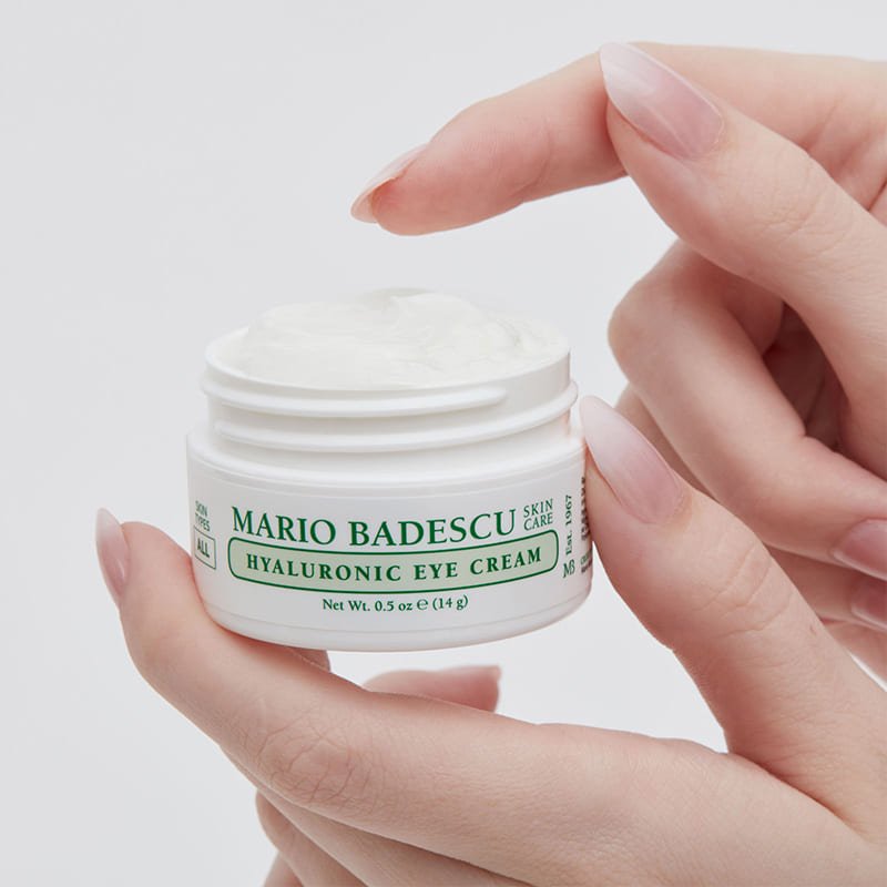 Mario Badescu Hyaluronic Acid Eye Cream for Dark Circles & Puffiness - Hydrating Under Eye Treatment for Wrinkles & Fine Lines - Perfect for Night & Day Use
