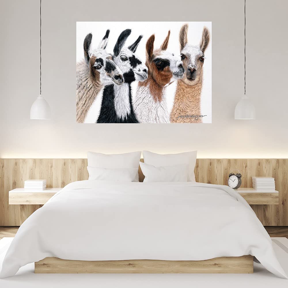 Hand-Painted Peruvian Visitors Fine Art Canvas Wall Decor by Jan Henderson - 43