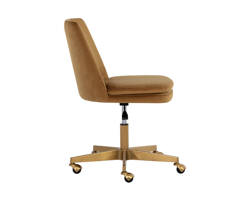 Ergonomic Office Chair with Adjustable Height & Lumbar Support - Comfortable Desk Chair for Home & Office Workspaces - Perfect for Long Hours of Sitting, Gaming, or Studying