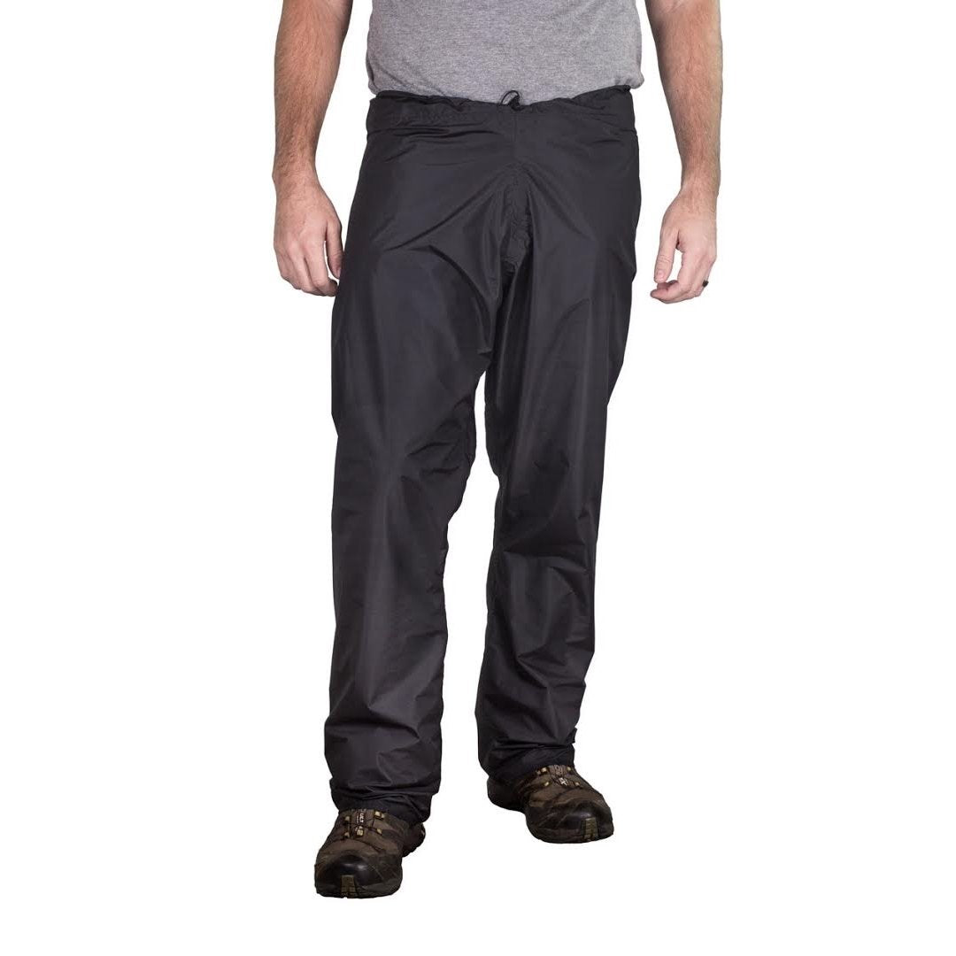 Vertice Men's Waterproof Rain Pants - Medium Tall Size for Outdoor Hiking & Fishing | Lightweight Windproof Rainwear for Camping & Commuting