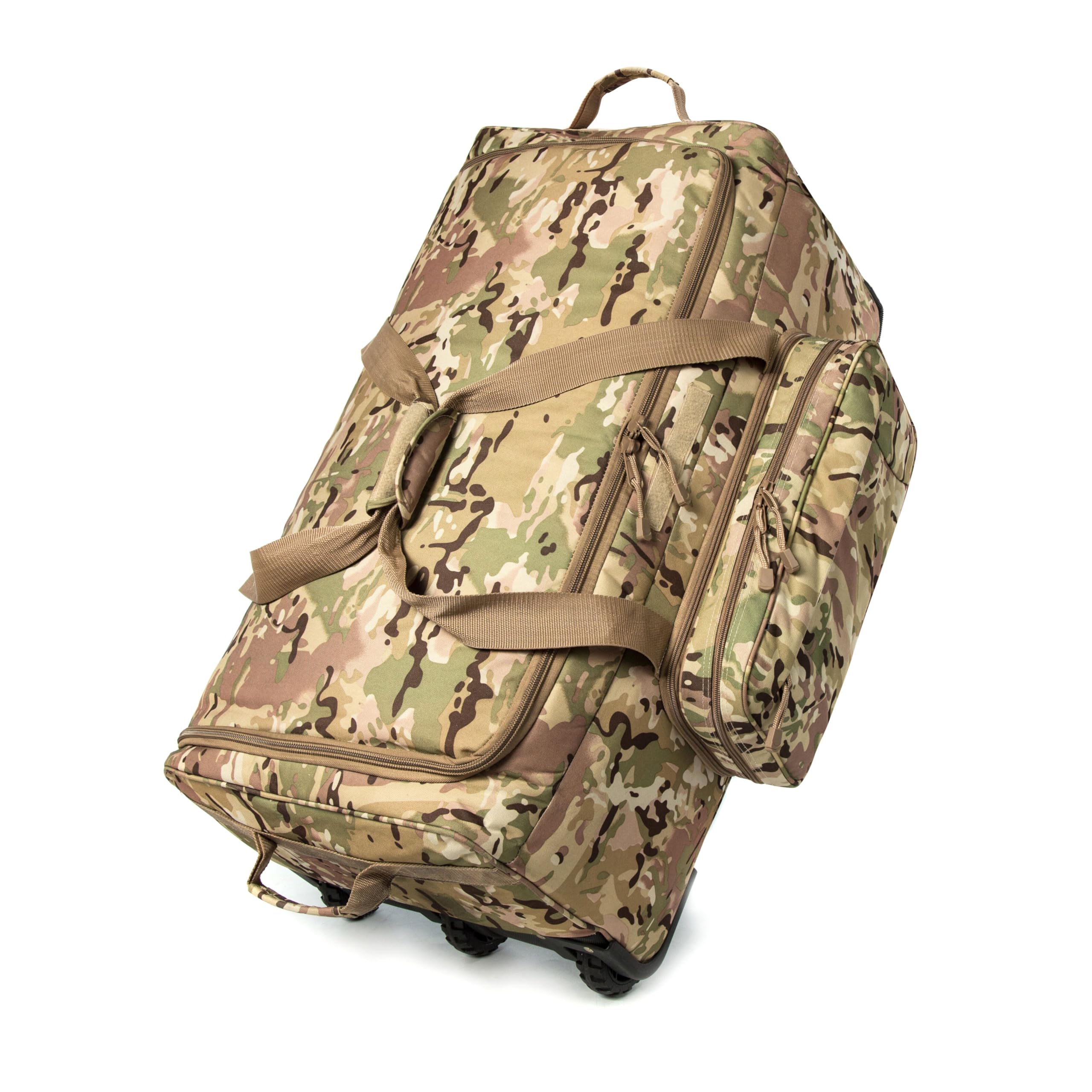 Mountain Land 120L Large Wheeled Duffle Bag - Waterproof Travel Luggage for Men & Women - Perfect for Camping, Gym, Business Trips & Airplane Carry-On