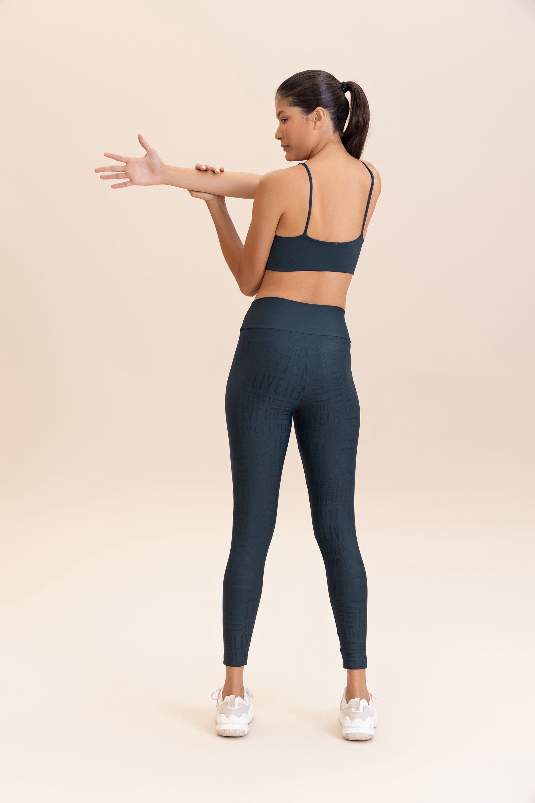 Live! Sense® Pro Leggings - High Waist Yoga Pants for Women, Breathable Workout Leggings with Pockets, Tummy Control & 4-Way Stretch - Perfect for Yoga, Running, Gym & Everyday Wear