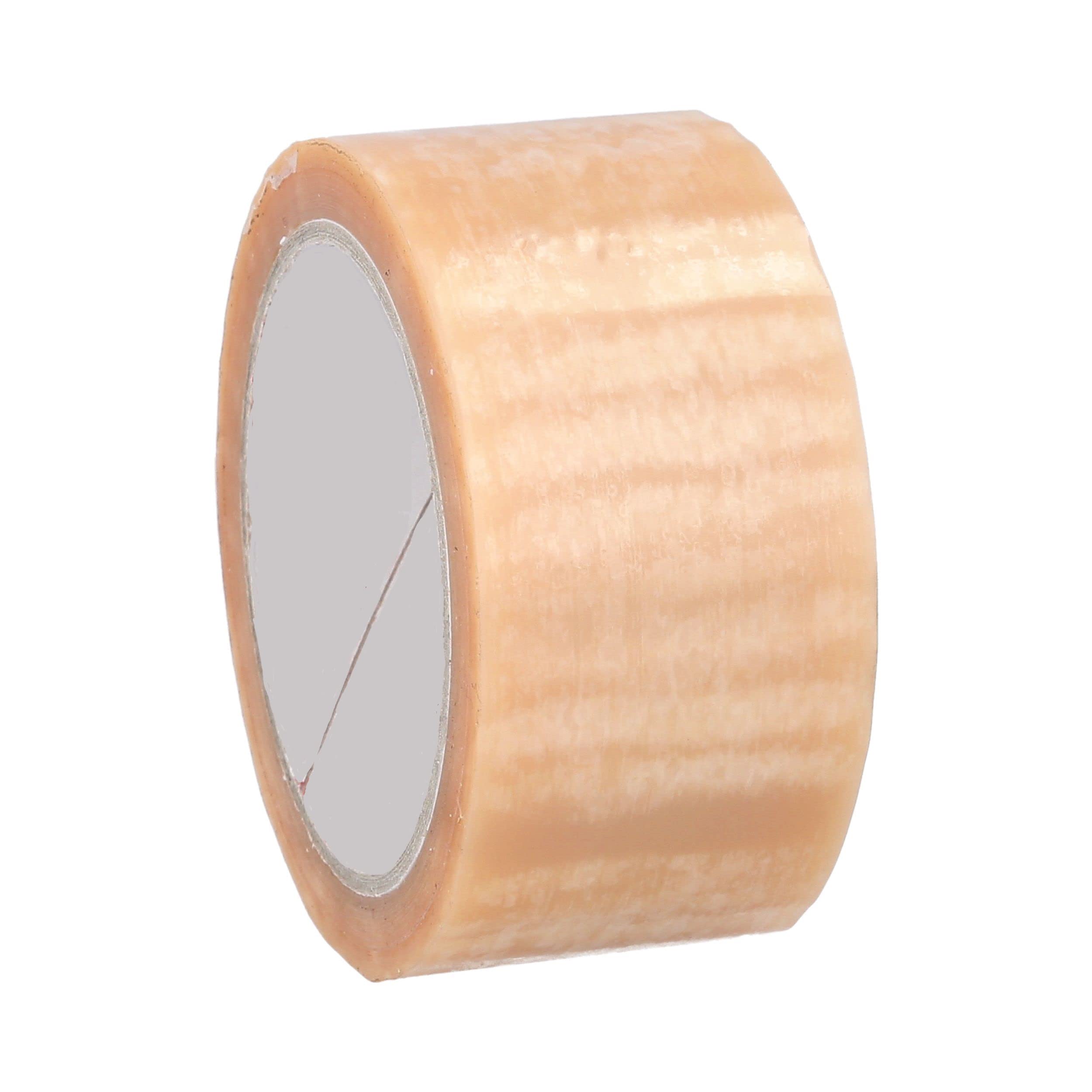 MMBM Heavy Duty Clear PVC Packing Tape - 3 Inch x 55 Yards (48 Rolls) - 2.1 Mil Strong Adhesive for Shipping Boxes, Moving & Storage - Perfect for Warehouse, E-commerce Packaging & Home Use