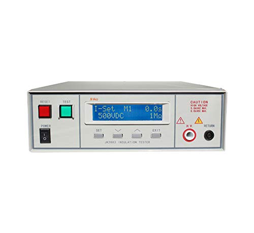 JK2683 Digital Insulation Resistance Tester & Leakage Current Meter - 1000V Electrical Safety Testing Device for Home Appliances, Motors & Industrial Equipment