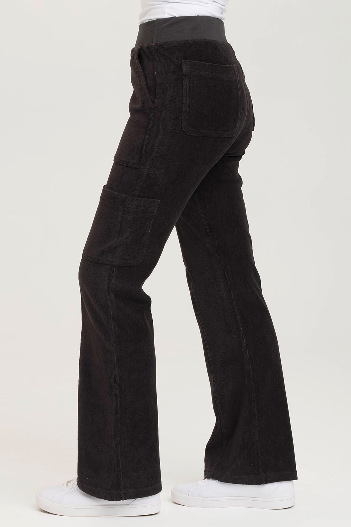 Aqilo High Waist Yoga Leggings for Women - Black - Comfortable & Stretchy Workout Pants for Running, Gym, and Lounge Wear