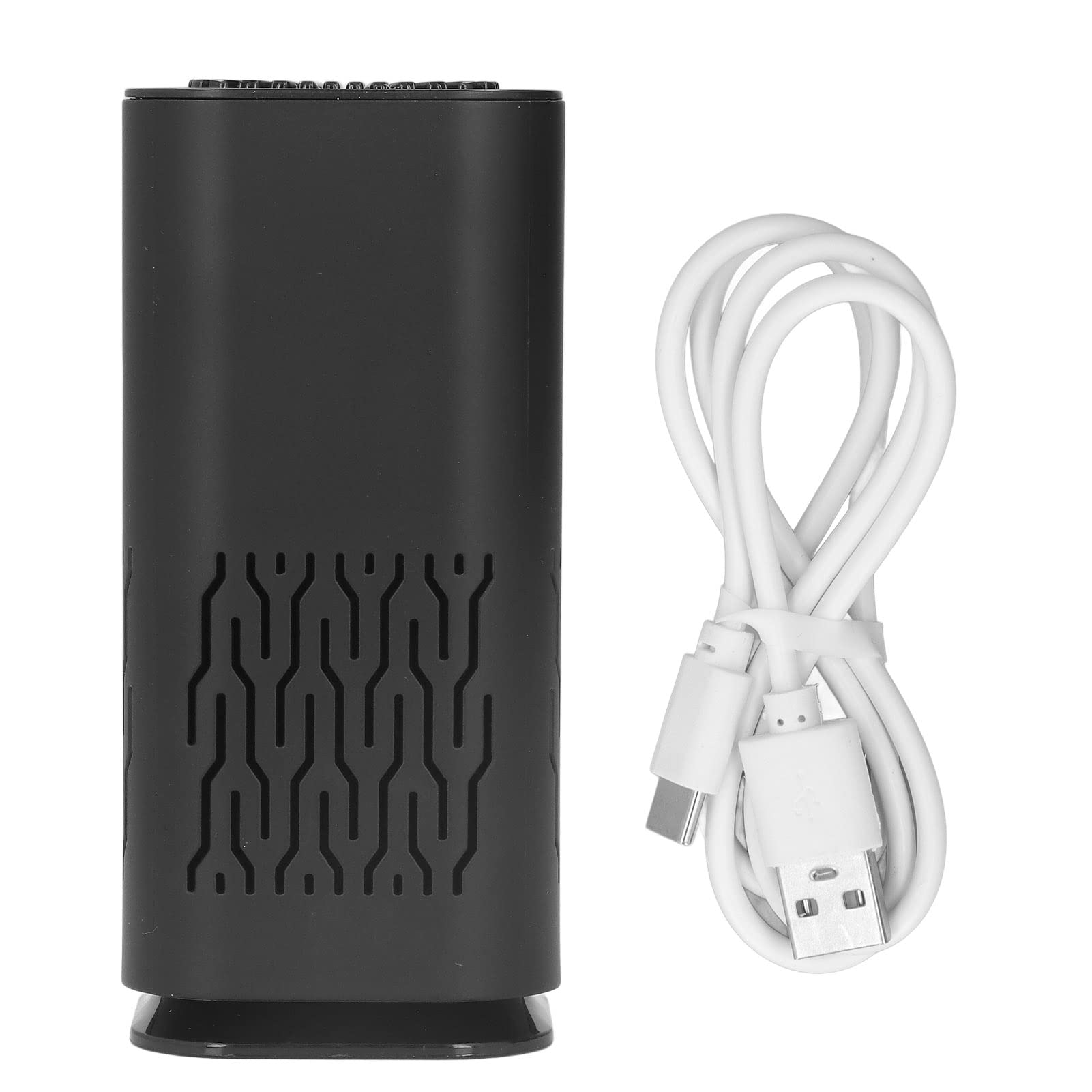 Portable Air Purifier for Car & Home - H13 True HEPA Filter USB-C Air Cleaner for Allergies, Smoke, Dust, Odor Removal - Compact Car Cup Holder & Desktop Air Purifier for Office, Bedroom, Travel