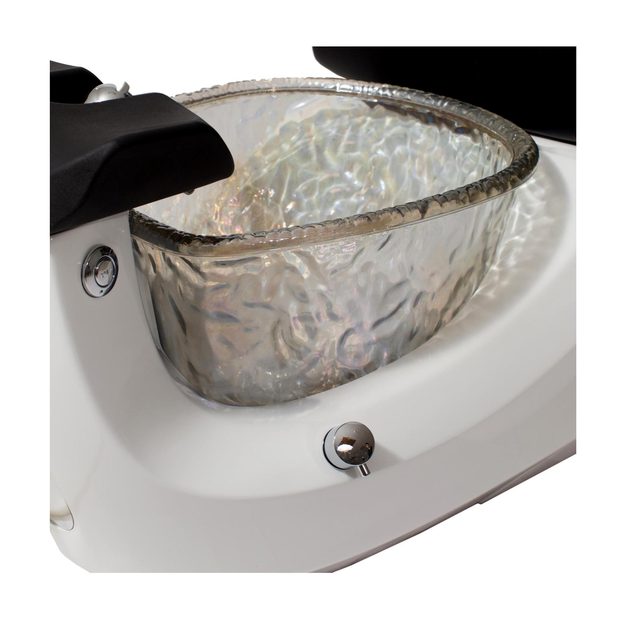 Premium Continuum Bravo Pedicure Chair for Salon & Spa - Professional Pedicure Station with Massage & Adjustable Features - Perfect for Nail Salons, Beauty Spas & Home Use