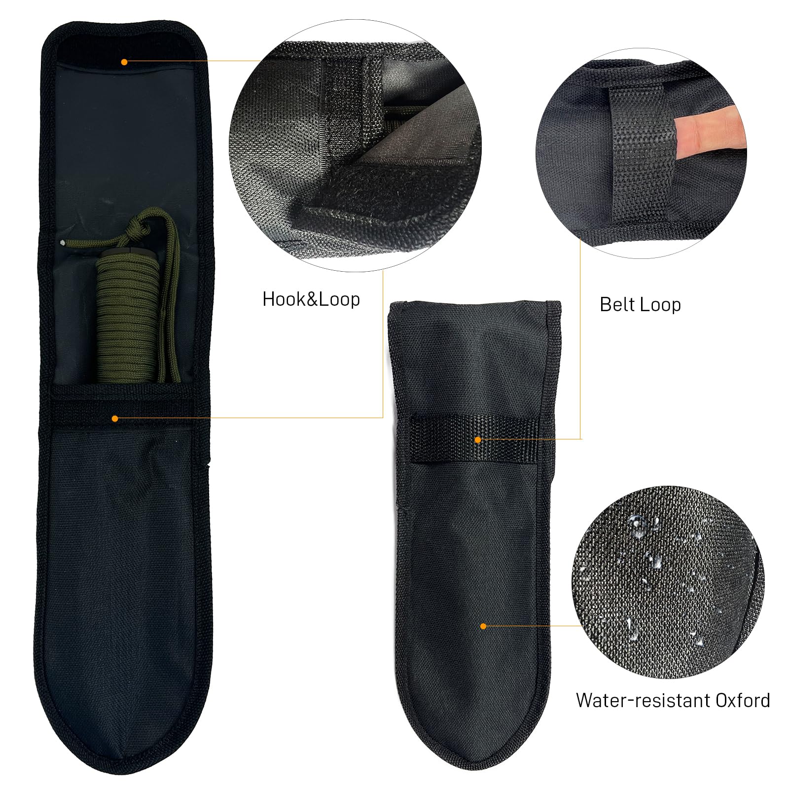 9-in-1 Mini Camping Shovel - Portable Multitool for Hiking & Gardening