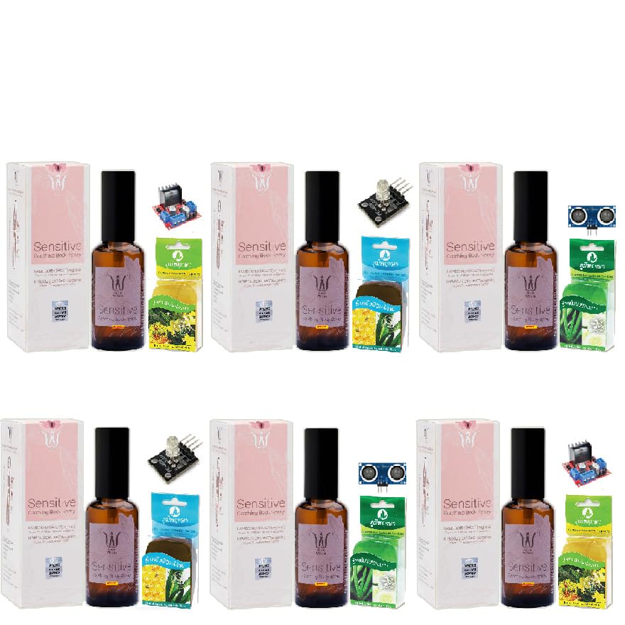 Winona Sensitive Soothing Body Spray 30ml - Organic Moisturizer for Smooth Skin | Travel & Daily Care