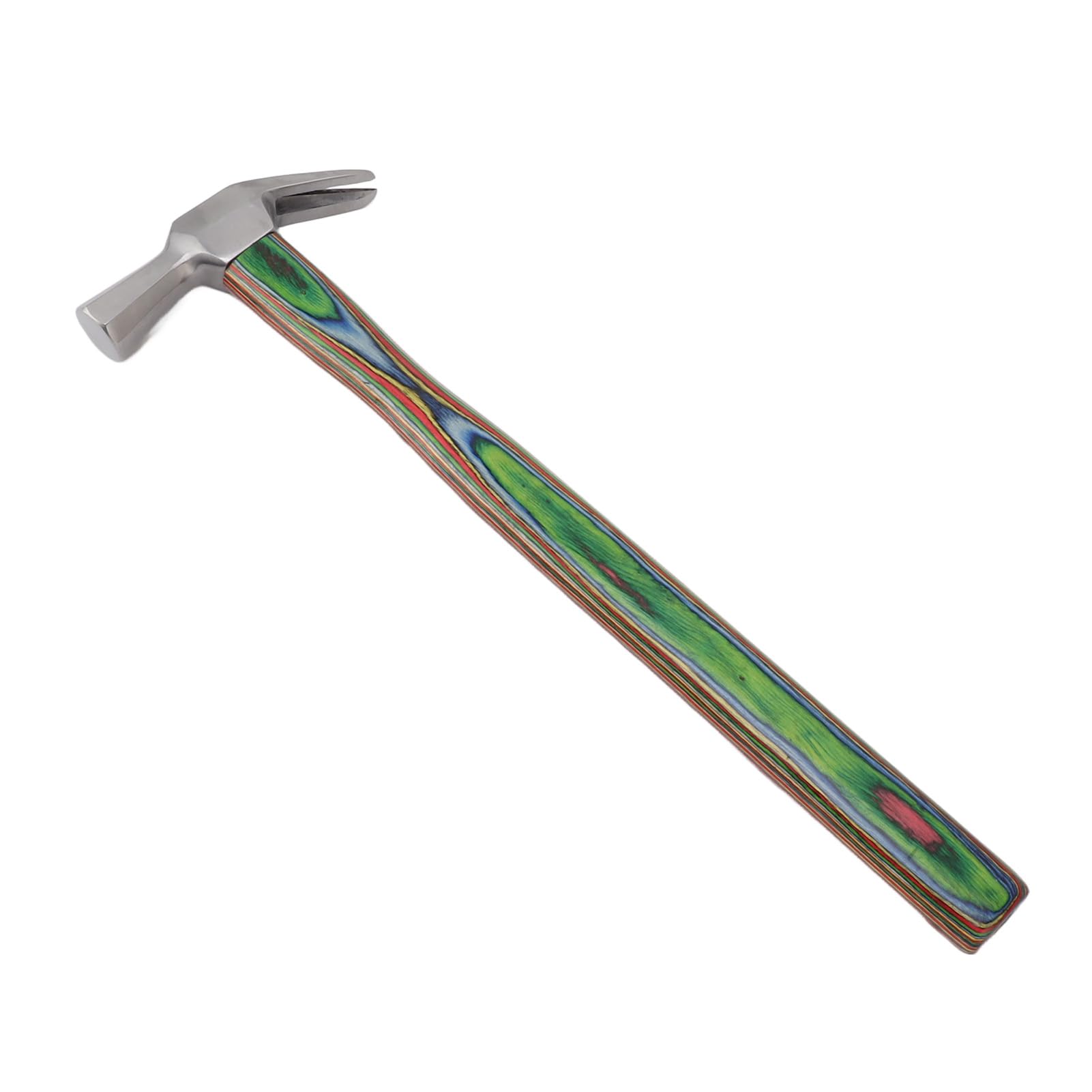 Professional Farrier Driving Hammer with Wooden Handle - Heavy Duty Horse Hoof Care Tool for Octagon Nail Driving & Horseshoeing | Ideal for Blacksmiths, Equestrians & Farriers