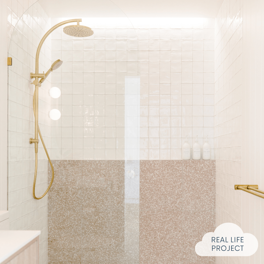 Paddington Terracotta Terrazzo Look Tile - Premium Porcelain Floor & Wall Tiles for Kitchen, Bathroom & Living Room Decor