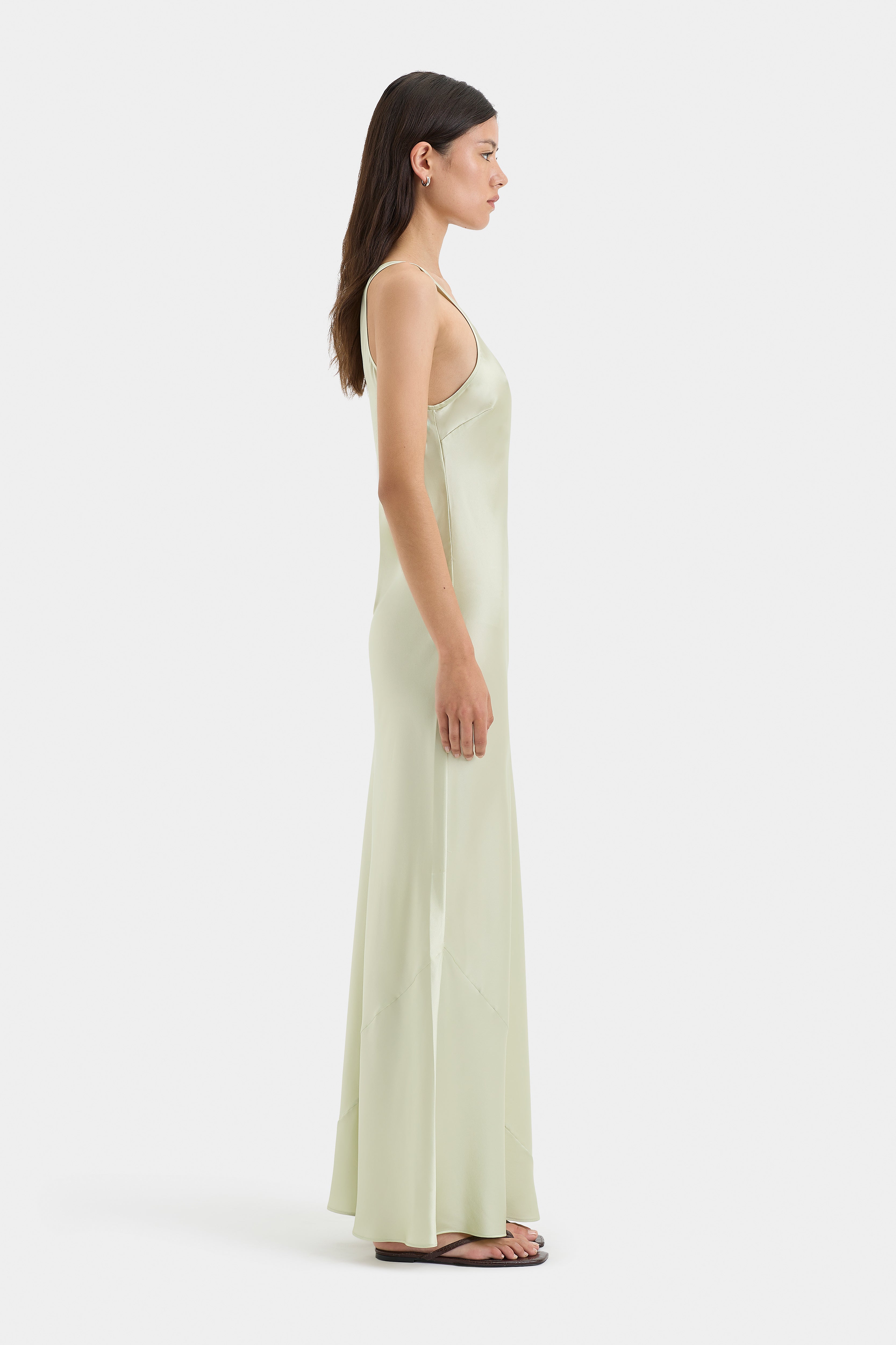 Lucid Bias Slip Dress - Women's Elegant Satin Nightgown & Loungewear for Sleepwear, Bridal Party, and Special Occasions
