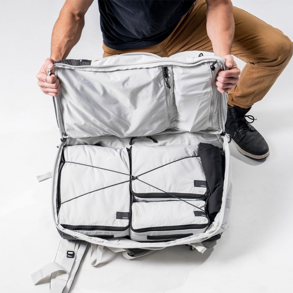 Matador Globerider45 Travel Backpack - 45L Lightweight Waterproof Hiking Backpack for Men & Women - Perfect for Camping, Backpacking & Adventure Travel
