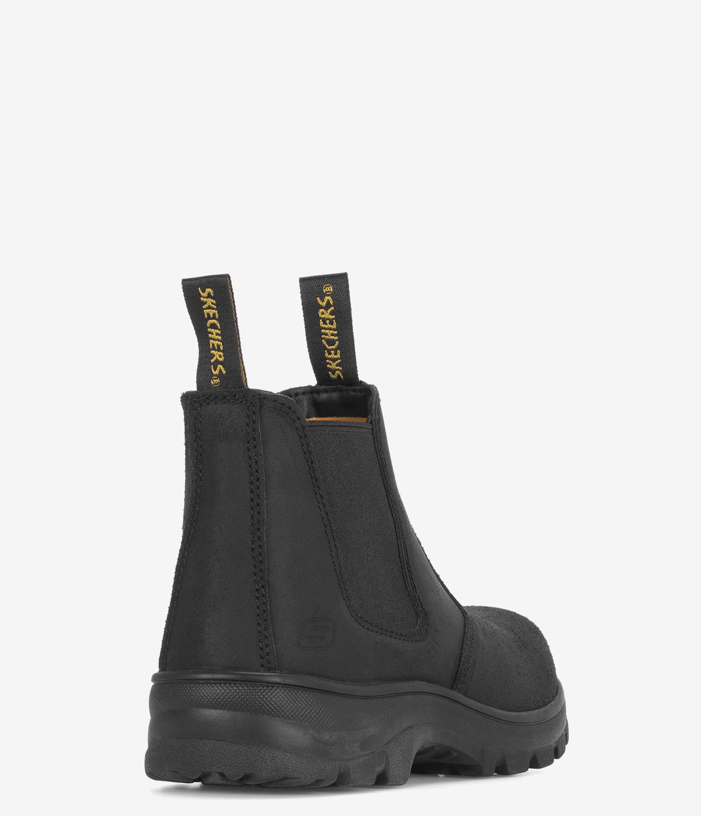 Skechers Work Workshire Jannit Composite Toe Chelsea Boot for Women - Slip Resistant Safety Shoes for Construction, Warehouse & Outdoor Work