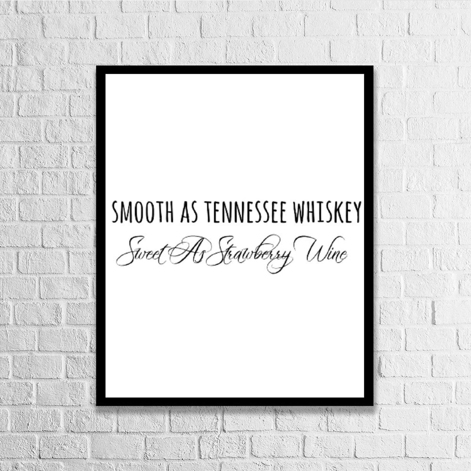 Rustic Wood Framed Signs - Sweet Strawberry Wine Themed Wooden Plaque Wall Art for Home Decor | Perfect for Living Room, Bedroom & Farmhouse Style Interiors