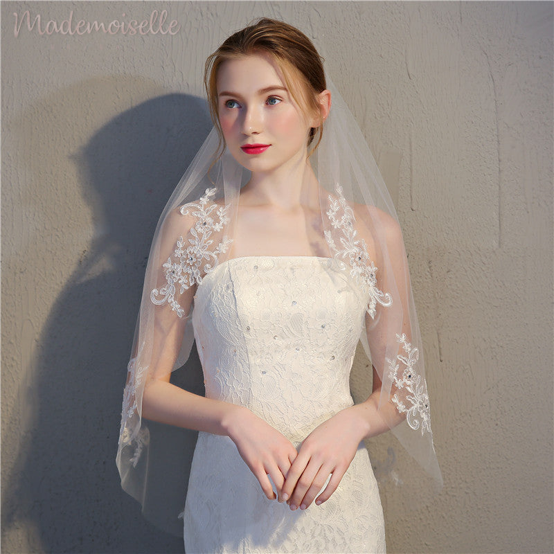Elegant Derby Veil for Women - Lace Bridal Headpiece - Perfect for Weddings, Prom, and Formal Events