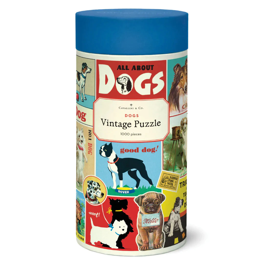 1000 Piece Dog Breeds Jigsaw Puzzle for Adults - Fun & Challenging Animal Puzzle Game - Perfect for Family Game Night, Relaxation & Home Decor