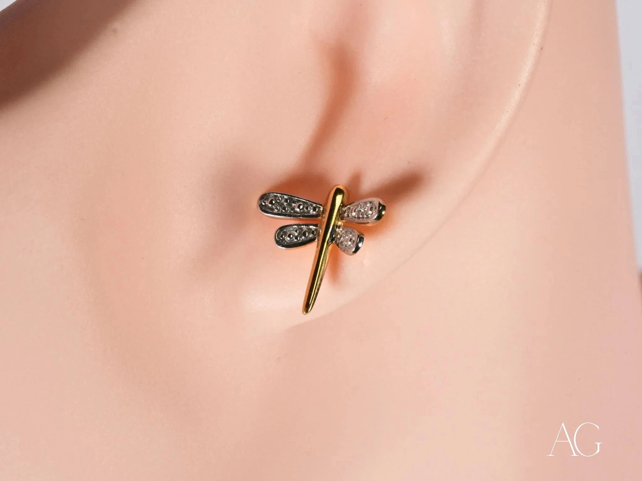 Elegant Dragonfly Earrings for Women – Unique Handmade Jewelry Gift for Birthday, Anniversary & Special Occasions