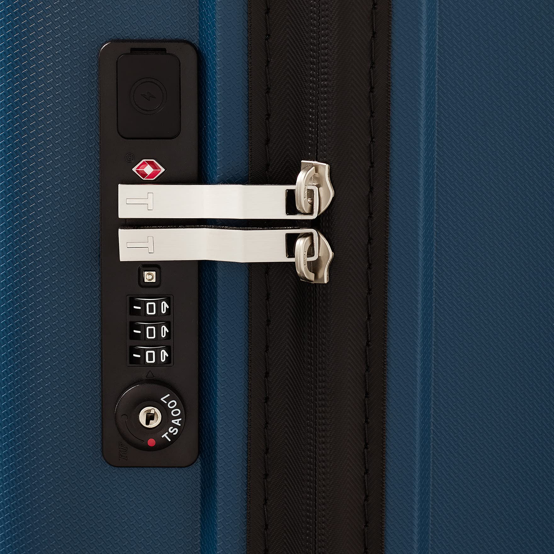 Ted Baker Baltic Blue 20-Inch Carry-On Luggage - Lightweight Spinner Suitcase for Travel, Business Trips & Weekend Getaways