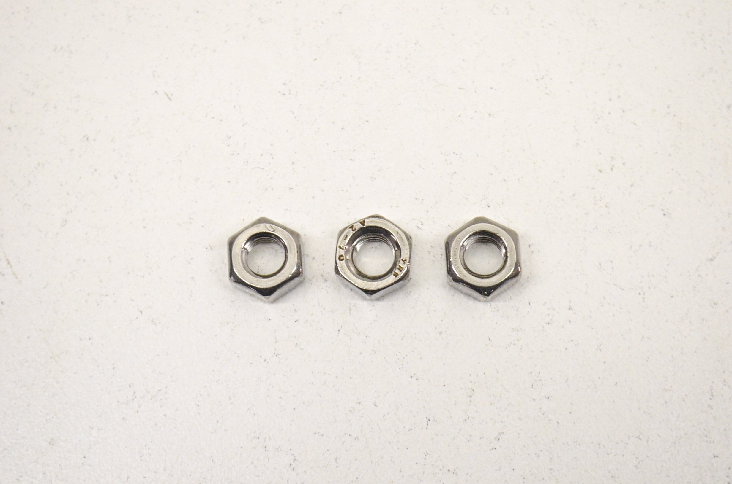 BRP Hex Nut 1 - High-Quality Stainless Steel M6 Hex Nuts (Pack of 50) - Perfect for Automotive, Machinery, and DIY Projects