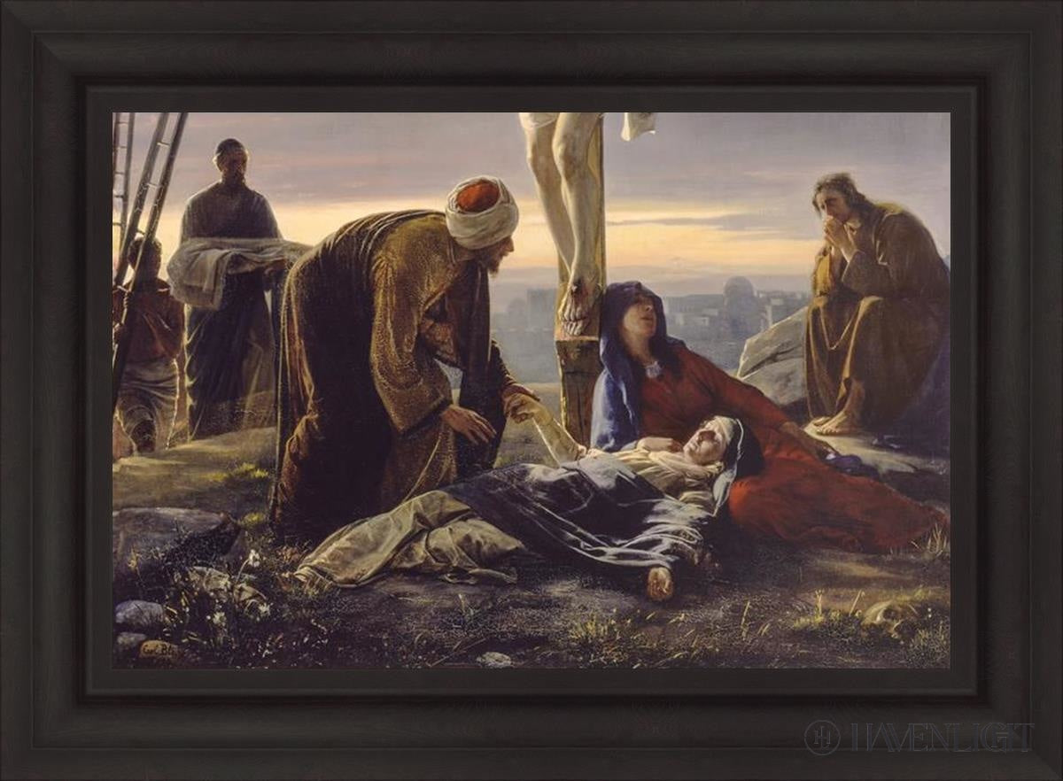 Cross By Carl Bloch - Elegant Christian Wall Art for Home & Church Decor - Perfect for Gifts, Prayer Rooms & Religious Inspirations
