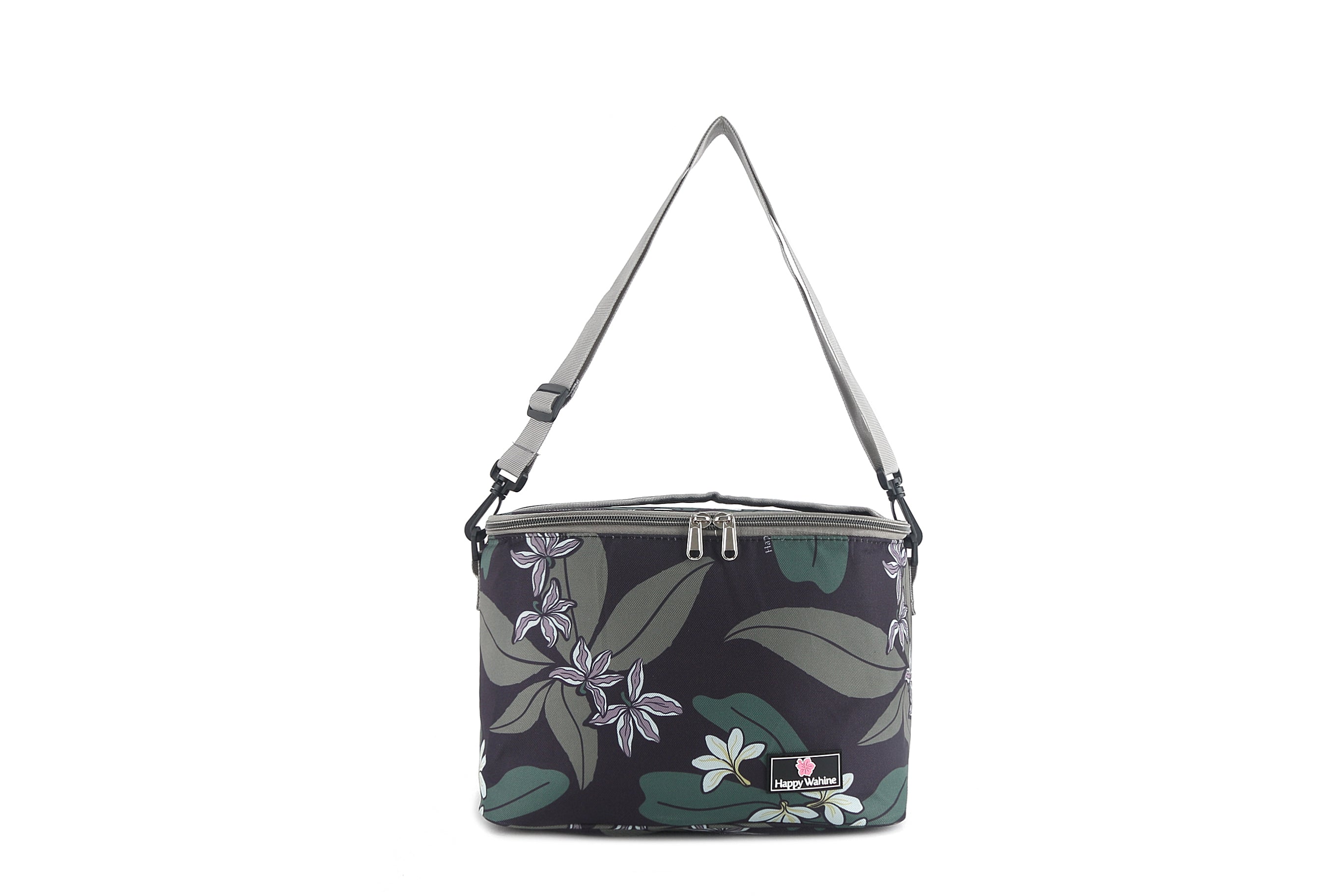 Premium Insulated Cooler Tote Bag - Medium Size, Naupaka Grey - Perfect for Beach Picnics, Camping & Outdoor Adventures