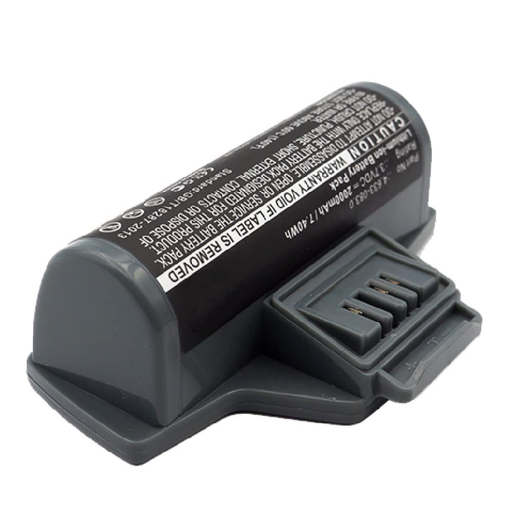 Synergy Digital Replacement Vacuum Cleaner Battery - Li-ion 3.7V 2000mAh Compatible with Karcher 2.633-123.0 | Long-Lasting Power for Home & Car Cleaning | Perfect for Hard Floors, Carpets & Pet Hair Removal