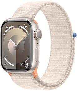 Apple Watch Series 9 (GPS + Cellular) 45mm Smartwatch with Fitness Tracking, Heart Rate Monitor & Always-On Display - Perfect for Workouts, Running & Daily Activity Tracking