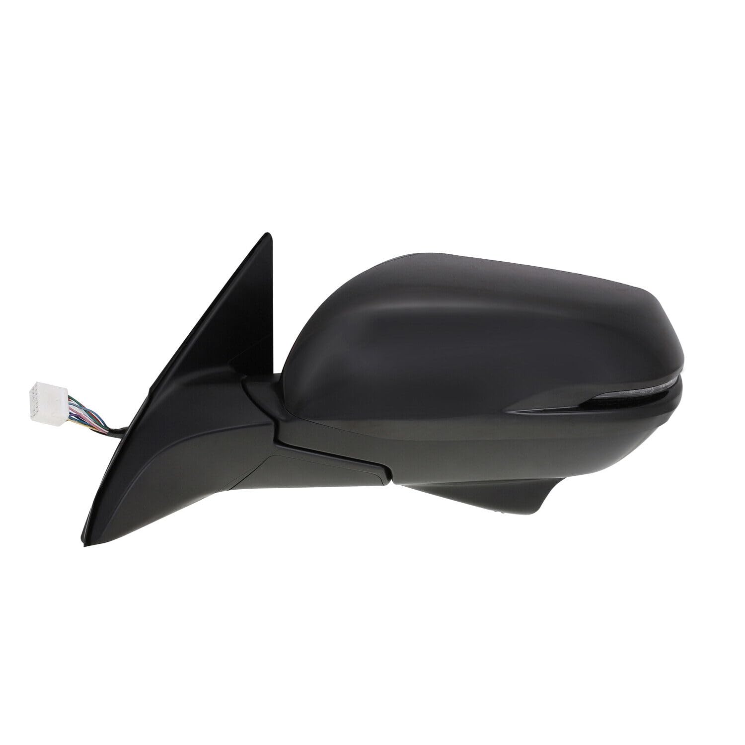 FITRITE AUTO PARTS Left Side Power Door Mirror with Turn Signal & Heated Glass for 2016-2022 Honda HRV - Compatible with EX/EX-L Models, Paint to Match (Part #HO1320286) | Perfect Replacement for Damaged Mirrors, Enhances Safety & Style