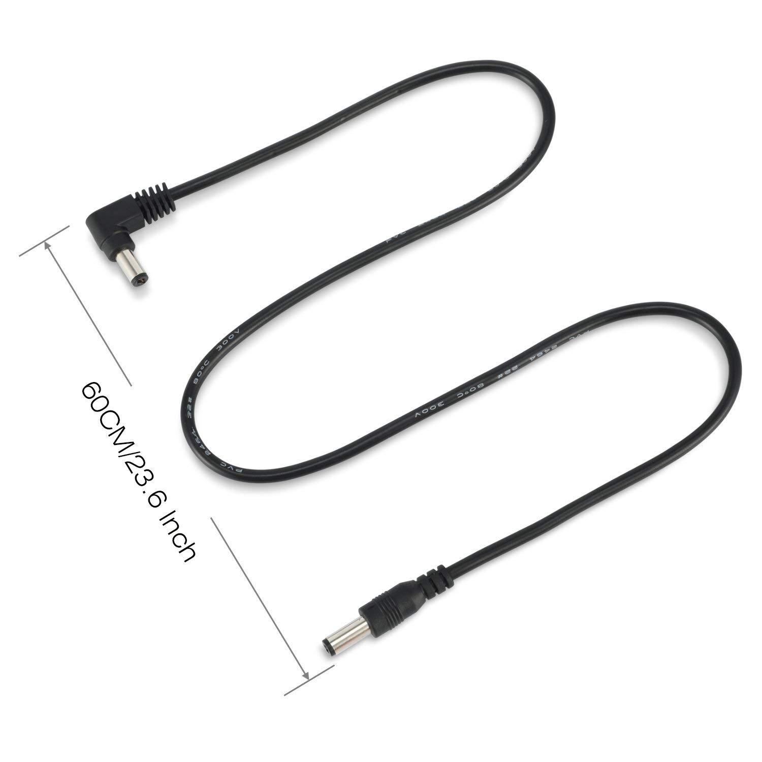 Donner Guitar Pedal Board Case with 10-Pack Power DC Cables - Durable Portable Pedalboard for Electric Guitar Effects - Perfect for Live Performances & Studio Recording