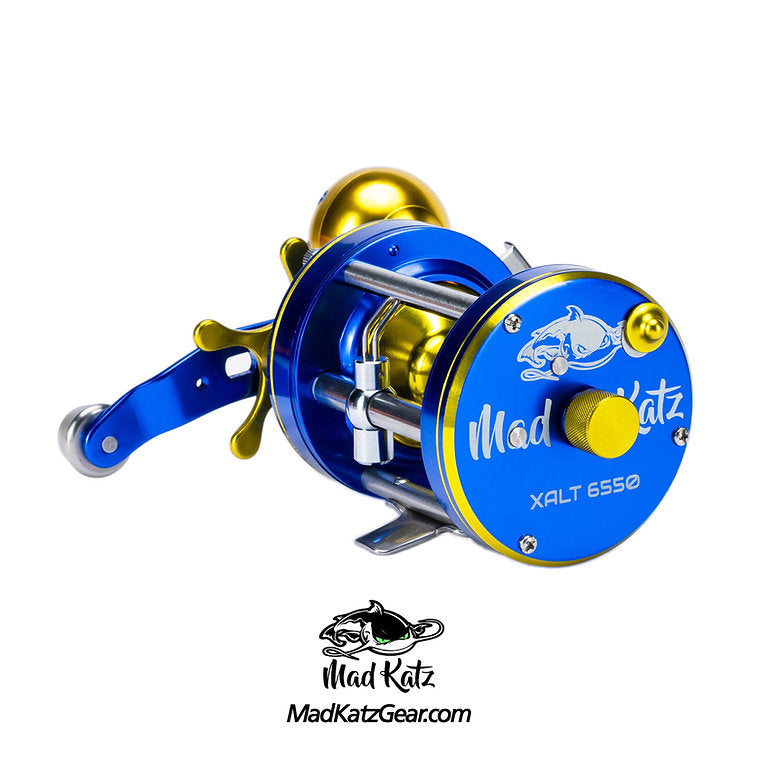 Mad Katz Reel Xalt 6550 Fishing Reel - Lightweight Saltwater Spinning Reel with Smooth Drag System - Perfect for Surf Fishing, Pier Fishing, and Offshore Angling