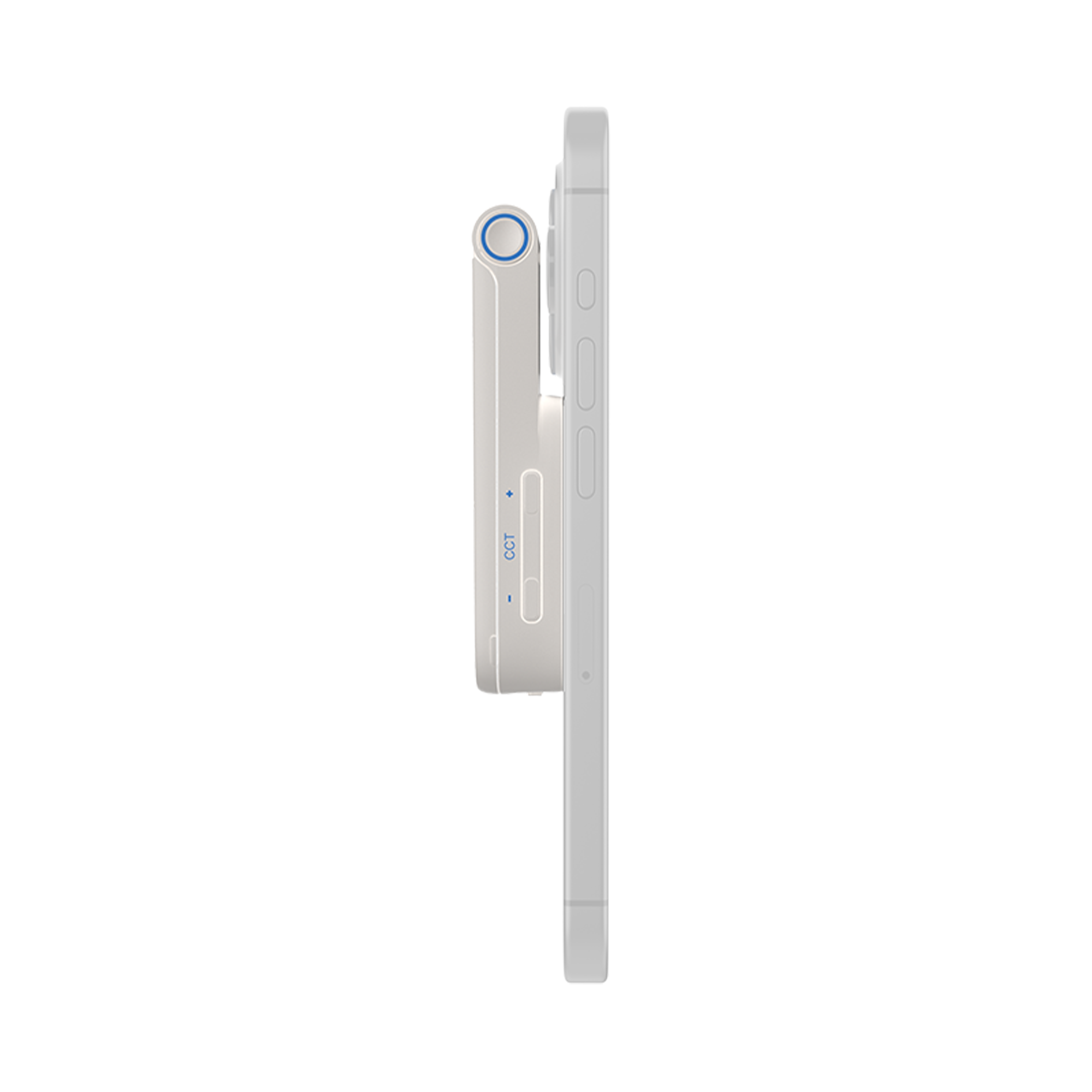 Amaran Go Mini LED Smartphone Light - White | Portable Photography Lighting for YouTube, TikTok & Live Streaming