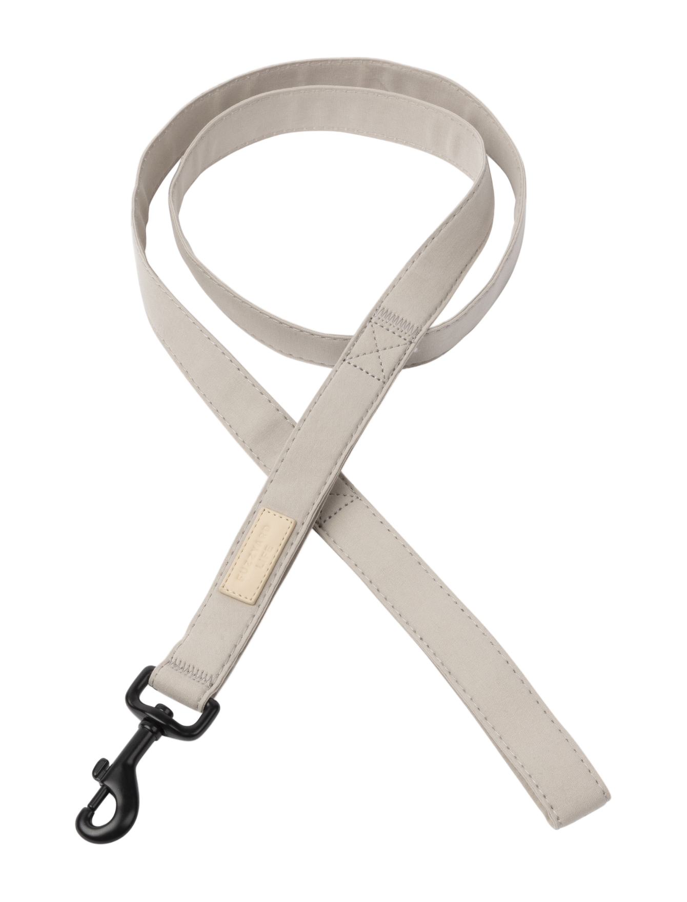 Fuzzyard Life Dog Leash - Durable Sandstone Color, Adjustable 2 Sizes (Small & Large) for Walking, Training & Outdoor Adventures