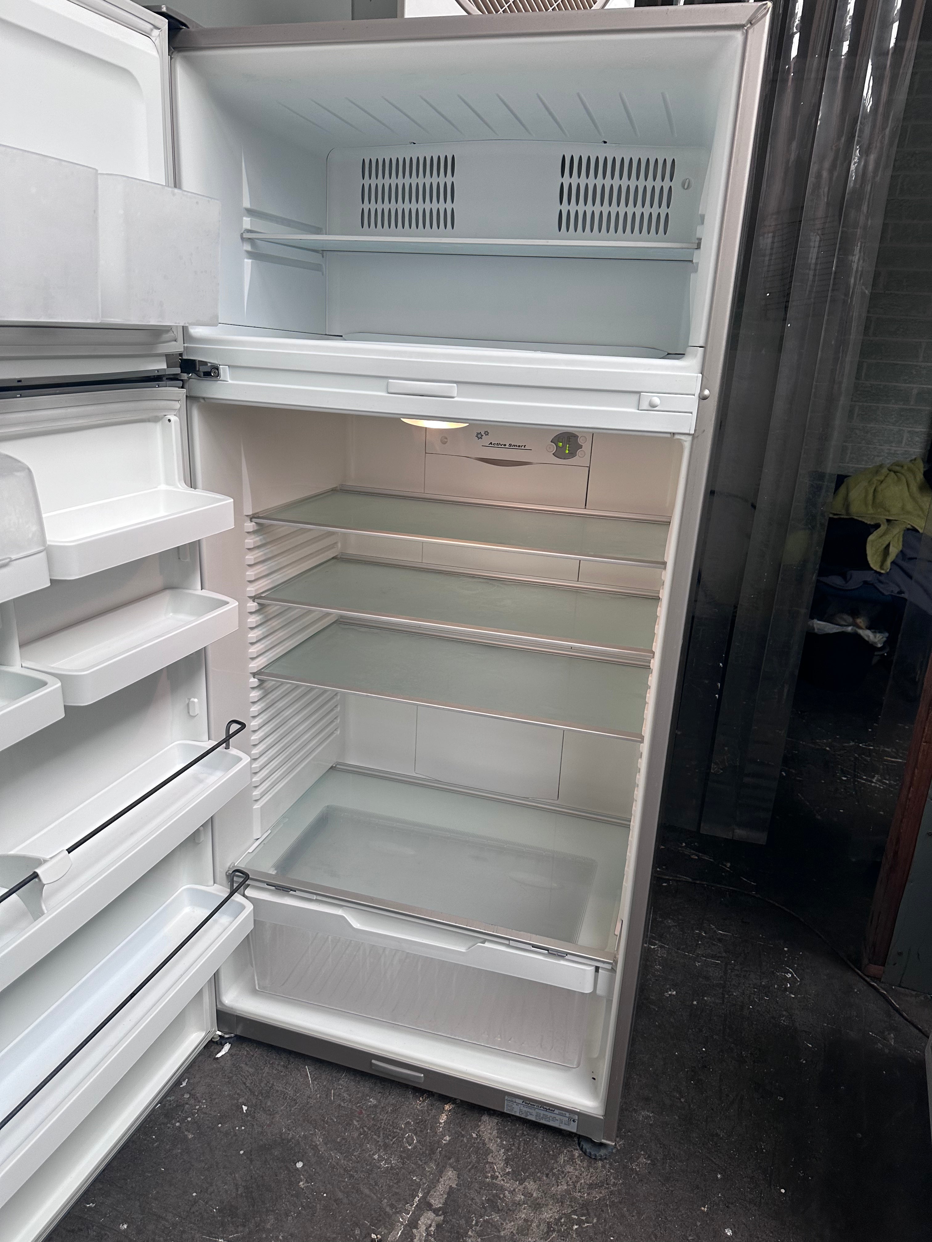 Fisher & Paykel 517L Top Mount Refrigerator - Energy Efficient, Stainless Steel, Spacious Freezer [Certified Refurbished] | Perfect for Large Families, Restaurants & Home Kitchens