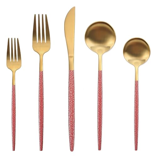 Gold With MeteoriteRed Handle