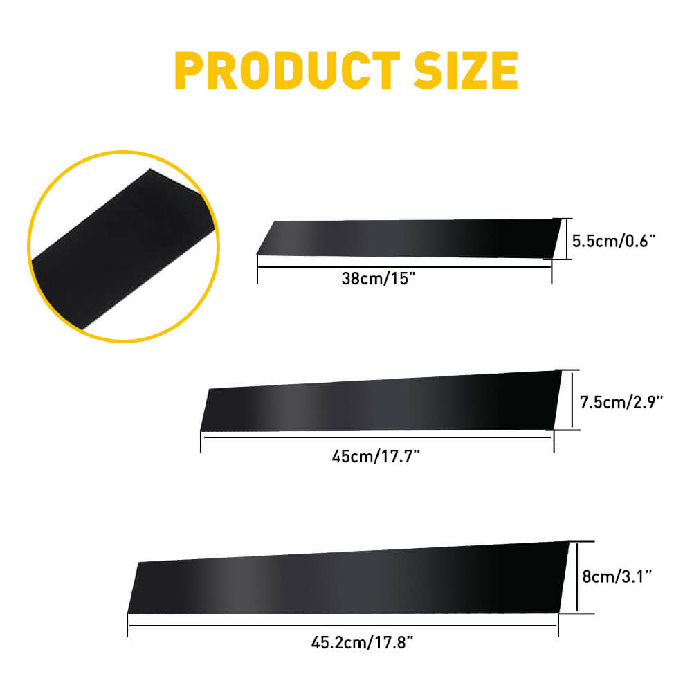 2007-2011 Honda CRV Door Window B Pillar Post Trim Set (6-Piece) - Interior Car Accessories for Enhanced Style & Protection | Perfect for Auto Detailing & Vehicle Customization