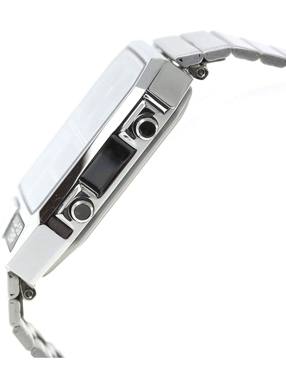 CITIZEN Ana-Digi Temp JG2101-78E Silver Reproduction Watch with Japan JDM Movement - Perfect for Vintage Collectors & Fashion Enthusiasts
