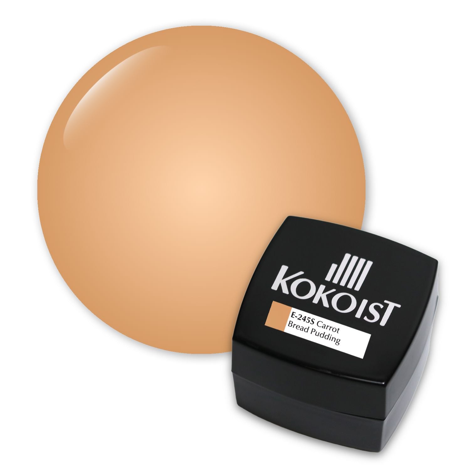 Kokoist E 245S Carrot Bread Pudding - Premium Nail Gel Polish for Long-Lasting Manicures | Perfect for Salon, Home Use & Special Occasions