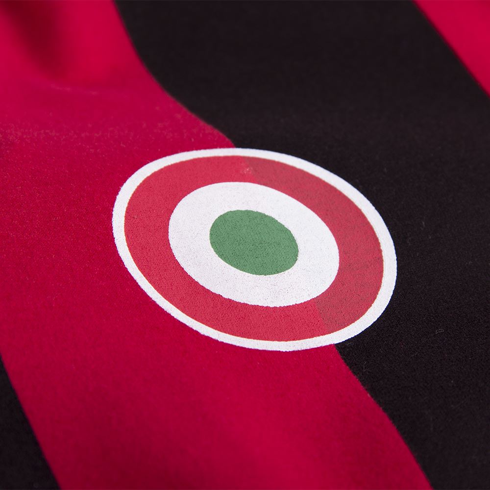COPA Football Milan Capitano T-Shirt - Official AC Milan Captain Jersey for Men - Perfect for Soccer Matches & Fan Support