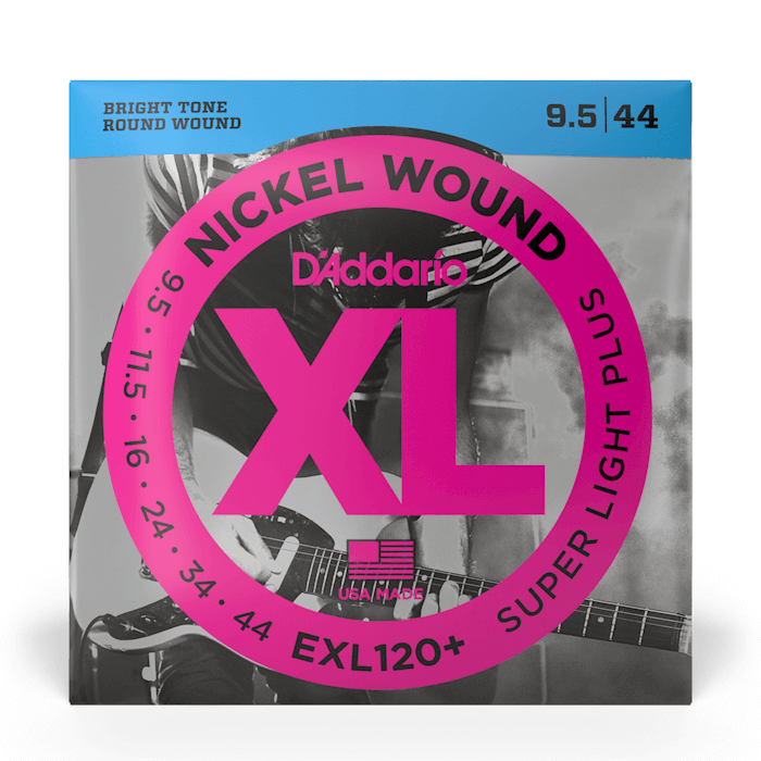 D'Addario EXL120+ Super Light Plus Electric Guitar Strings - Best for Rock, Blues & Jazz - Perfect for Beginners & Professional Musicians