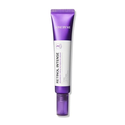 Retinol Eye Cream for Dark Circles & Wrinkles - Korean Skincare for Sensitive Skin - Night Use