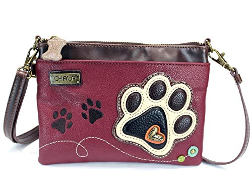 Burgundy- Paw