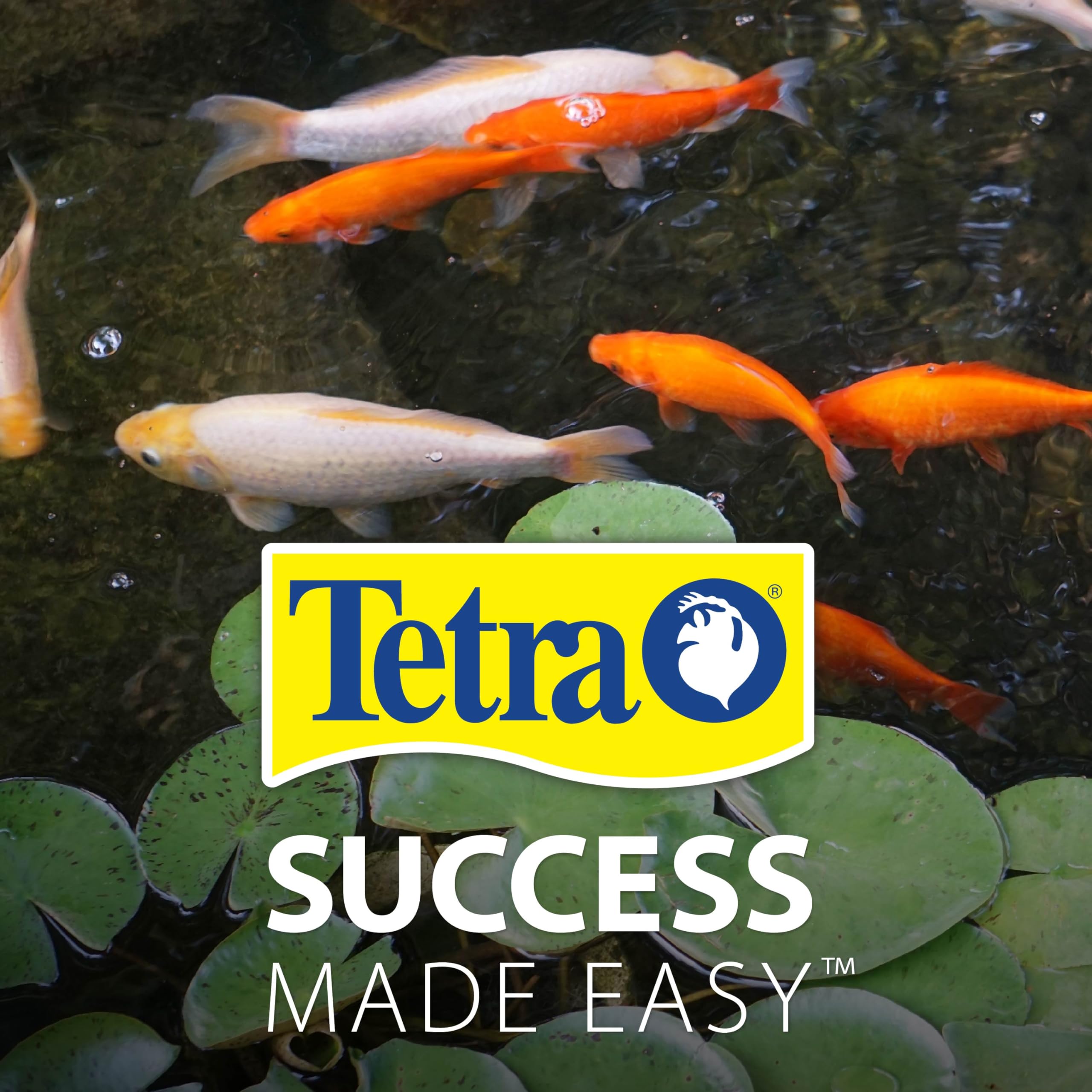 Premium TetraPond Variety Blend Fish Food for Goldfish & Koi - 2.25lb Nutrient-Rich Floating Pellets - Ideal for Outdoor Ponds & Water Gardens - Promotes Healthy Growth & Vibrant Colors