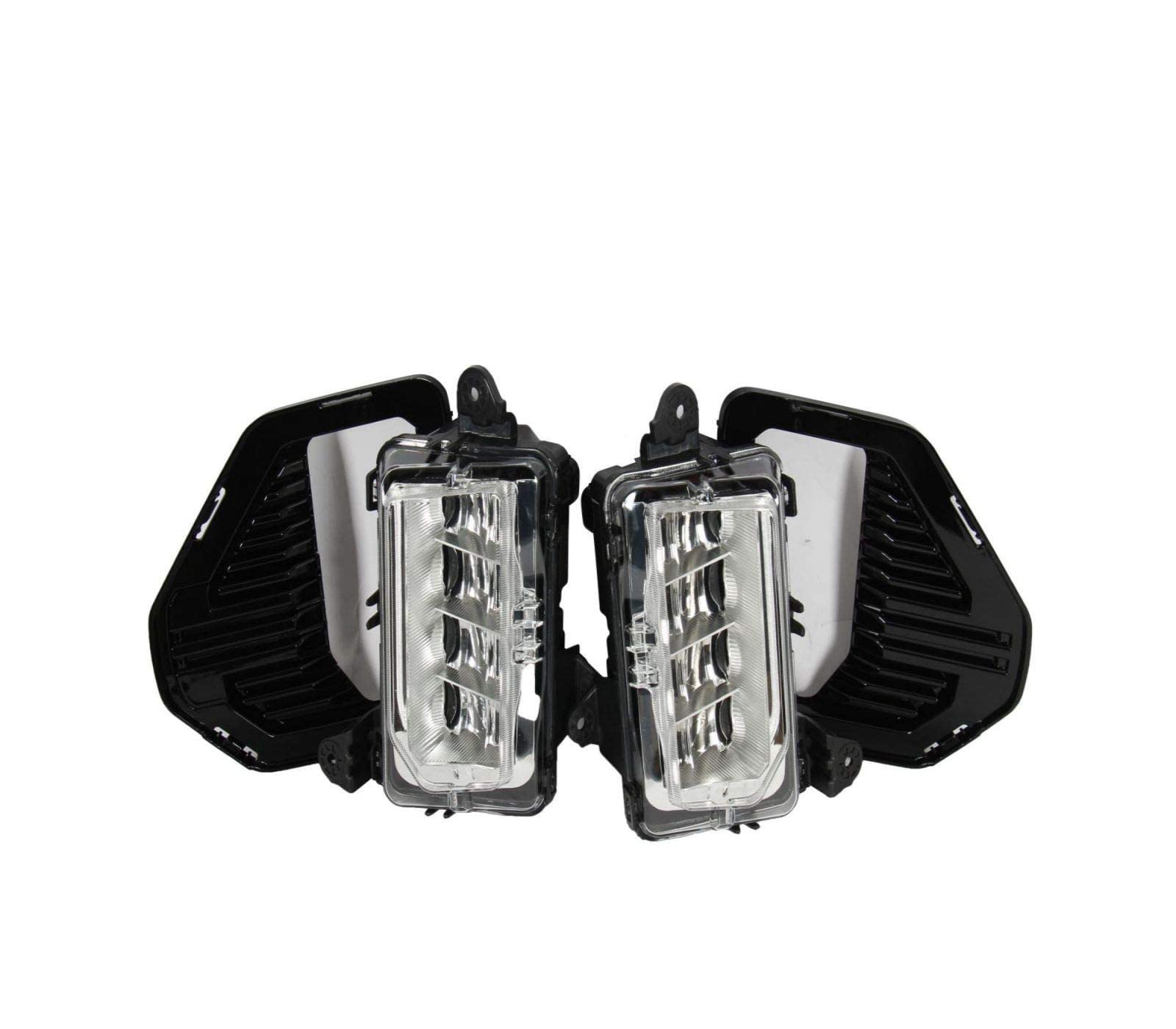 GMC Sierra Denali 1500 LED Fog Lights 2019-2020 - Bumper Lamps for Night Driving