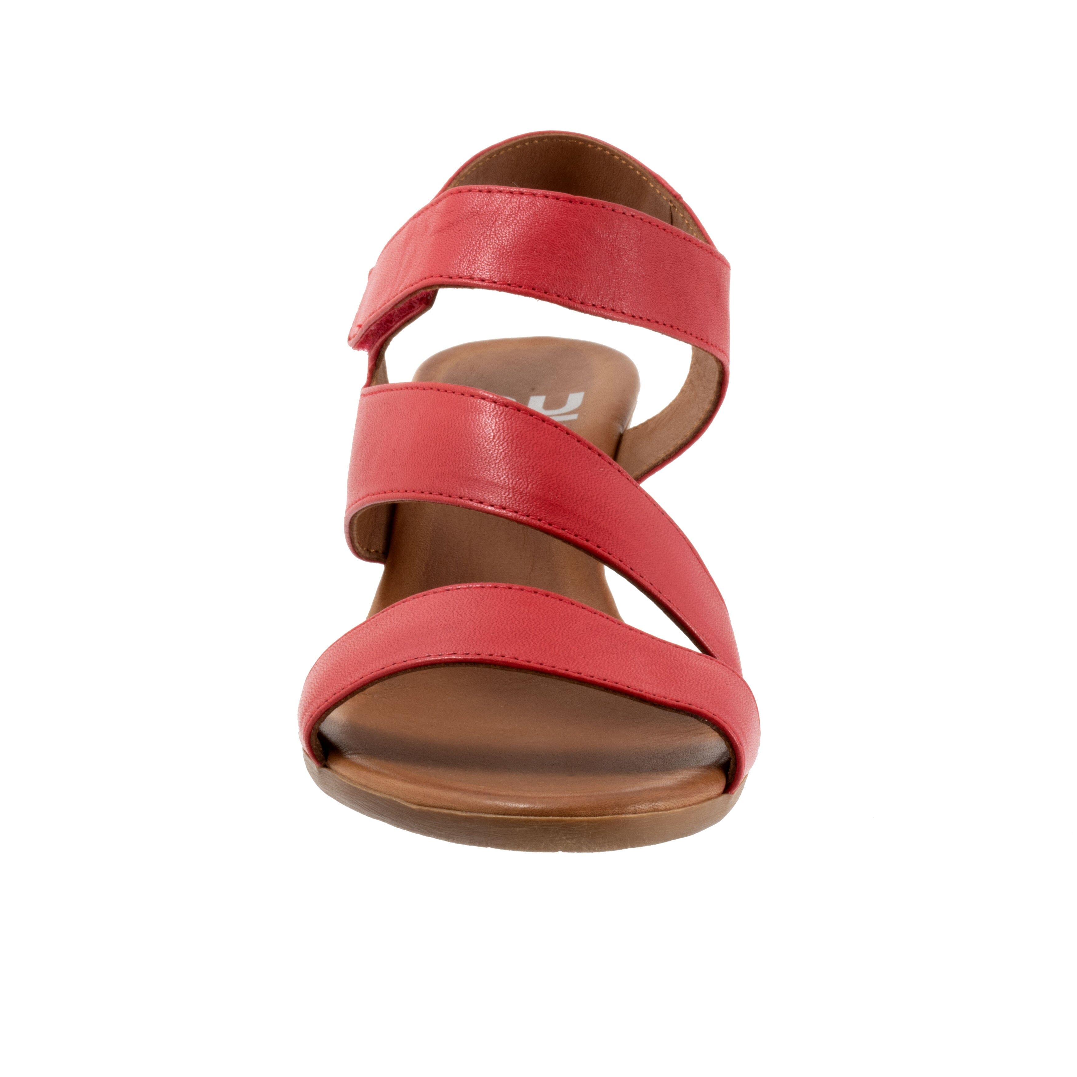 BUENO ROSE SANDAL - Women's Comfortable Summer Slide Sandals with Floral Design | Perfect for Beach, Pool, Vacation and Casual Outfits