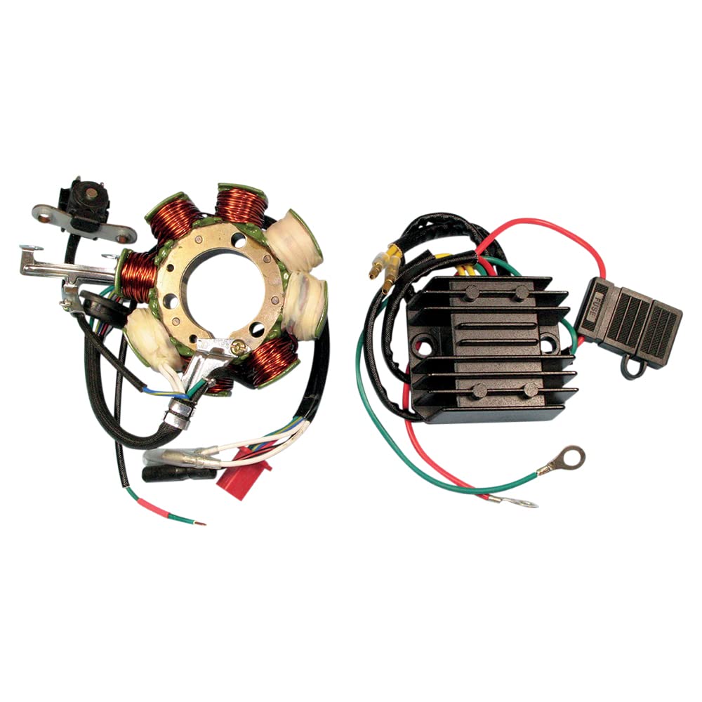 Ricks Powersports High Performance Electric Stator for Honda Motorcycles - Compatible with CRF, CBR, and More - Perfect for Off-Road, Racing & Street Riding