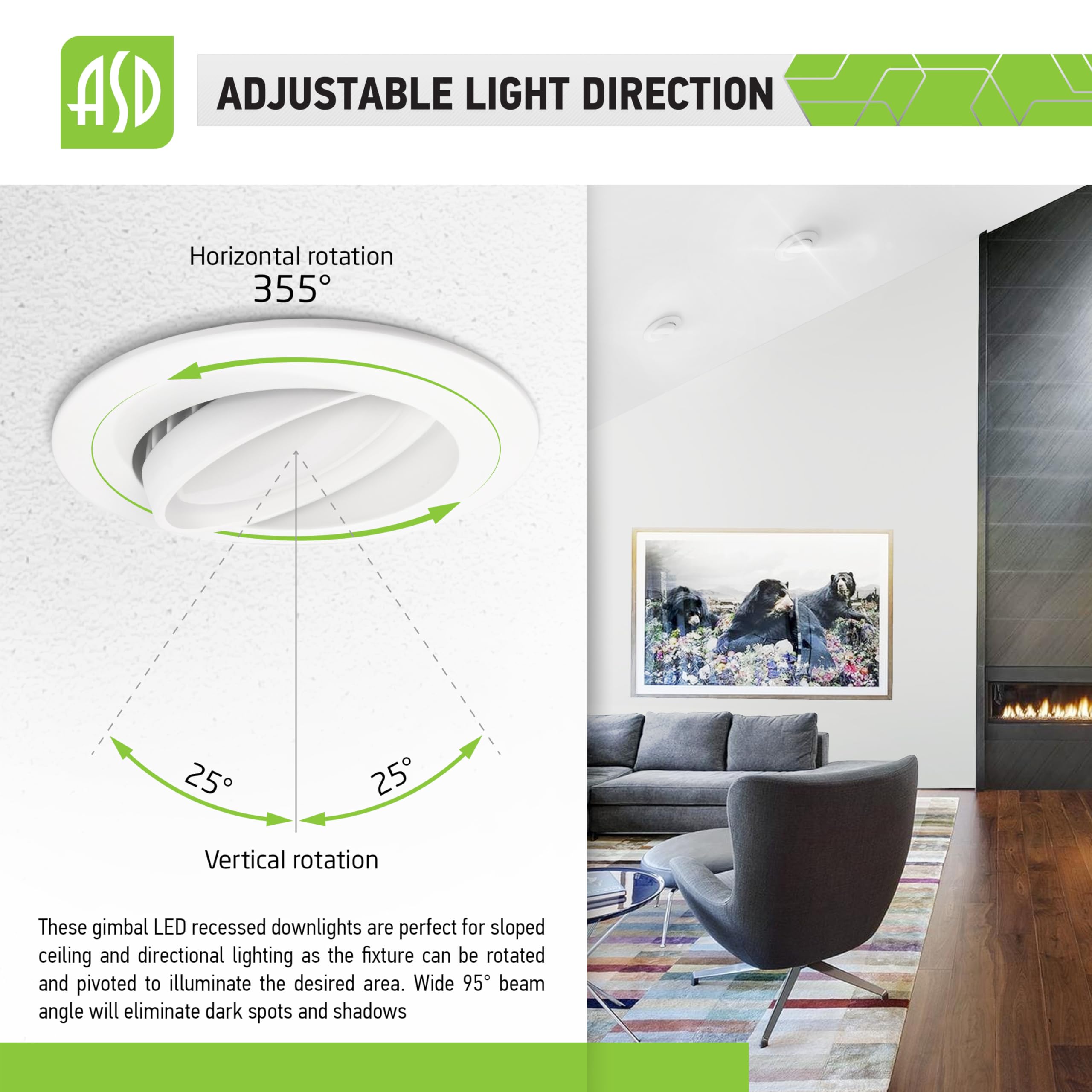 4 Inch LED Recessed Lights - 10W-85W Retrofit Kit, 740 Lumen Dimmable Ceiling Lights, 5000K Daylight White, CRI 90, ETL Certified (12 Pack) - Perfect for Living Room, Kitchen & Bedroom Lighting