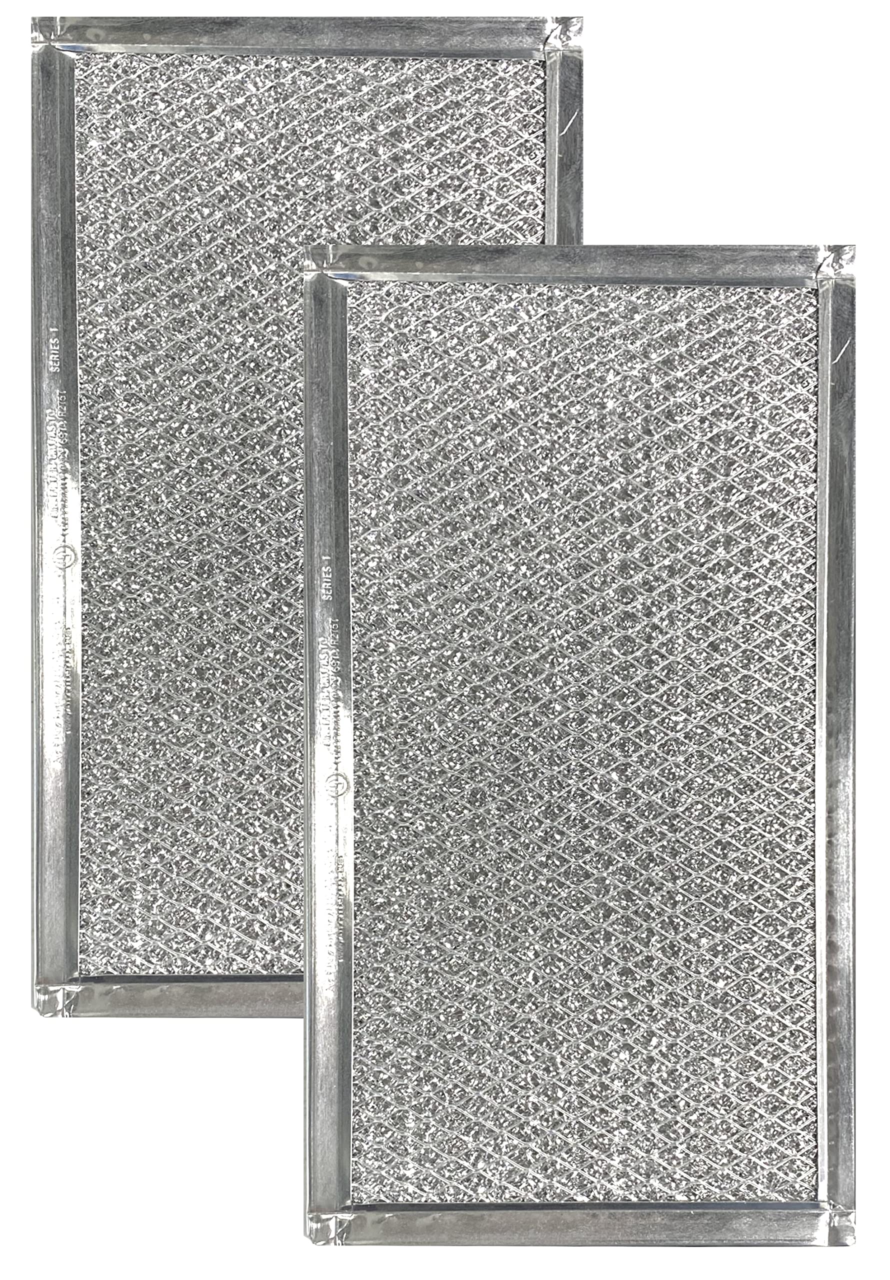 Whirlpool AH1871362 Compatible Replacement Air Filter - 2 Pack Aluminum Mesh Grease Filters for Range Hoods | Kitchen Ventilation & Cooking Odor Removal
