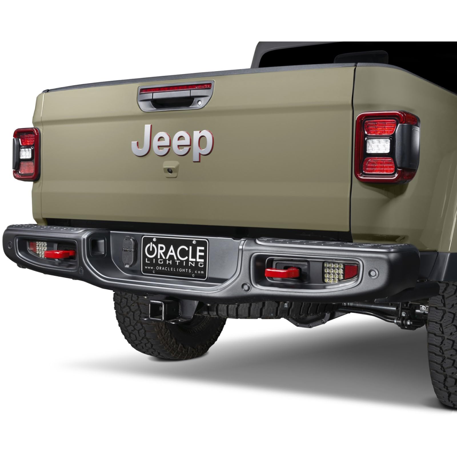 ORACLE Lighting 5881-504 LED Reverse Lights for 2020-2024 Jeep Gladiator JT - Plug & Play Harness, 1500+ Lumens - Perfect for Off-Roading, Night Driving & Enhanced Visibility